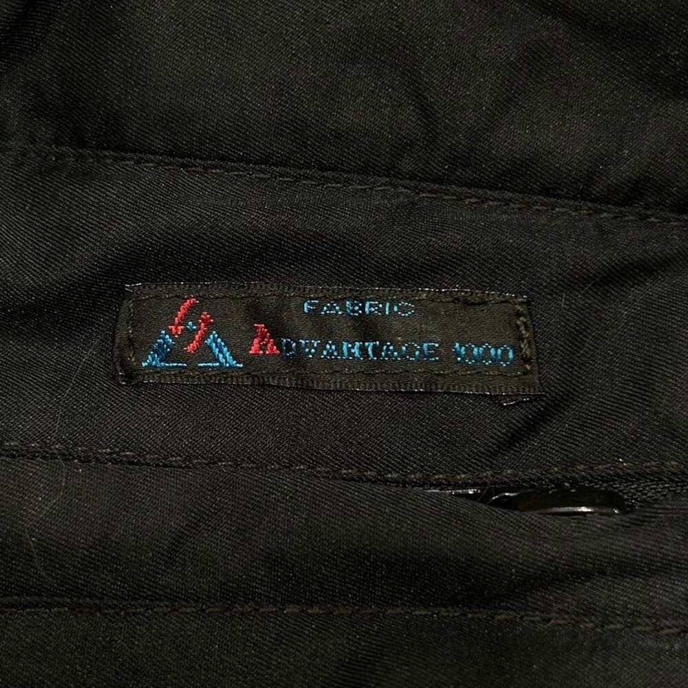 Peregrine Sun Valley Vintage Ski Pants Mens M Black Advantage 1000 Insulated - Picture 4 of 11
